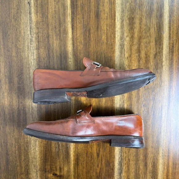 Allen Edmonds Brown Slip On Loafer Leather 10.5 - Picture 2 of 7